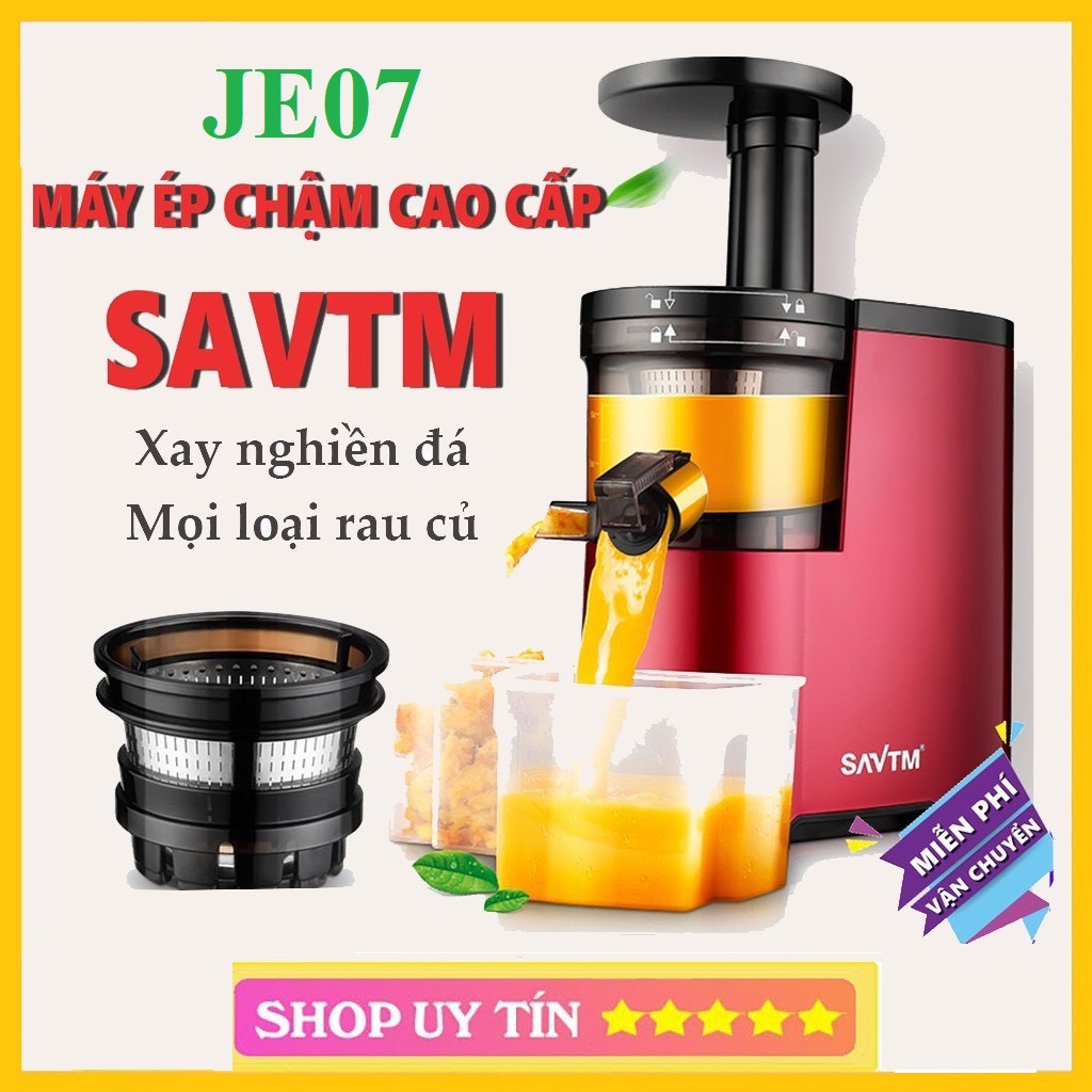 MÁY ÉP CHẬM MOKKOM/ MÁY ÉP CHẬM SAVTM JE07 NEW (SIÊU GIÁ RẺ)