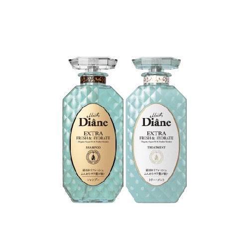 Dầu Gội Đầu, Xả cho tóc dầu, da đầu nhờn Moist Diane Extra Fresh & Hydrate, Nhật Bản 450ml | BigBuy360 - bigbuy360.vn