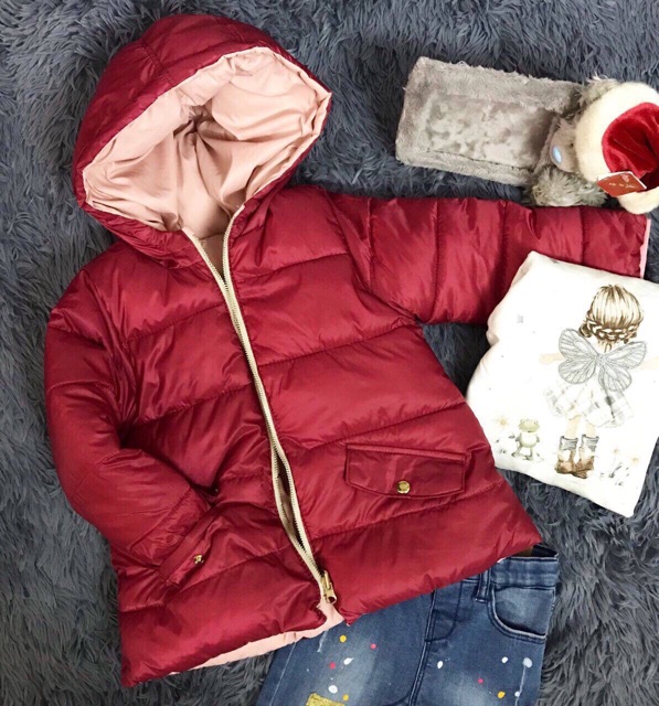 Phao 2 mặt Zara BabyGirl