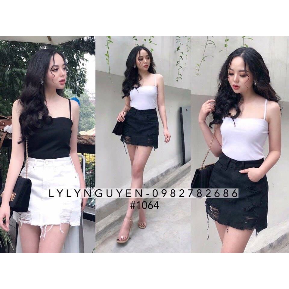 (Có ảnh thật)QUẦN giả váy Jean_quần váy co giãn | BigBuy360 - bigbuy360.vn