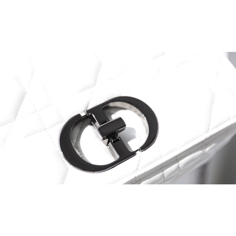 Túi xách nữ D.I CARO bản khóa đen da thật 100%da lì 3 màu đẹp dã man fullbox nam châm nguyên seal