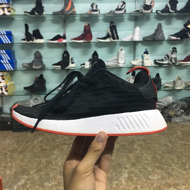 GIÀY SNEAKER ADIDAS NMD R2 BLACK/RED