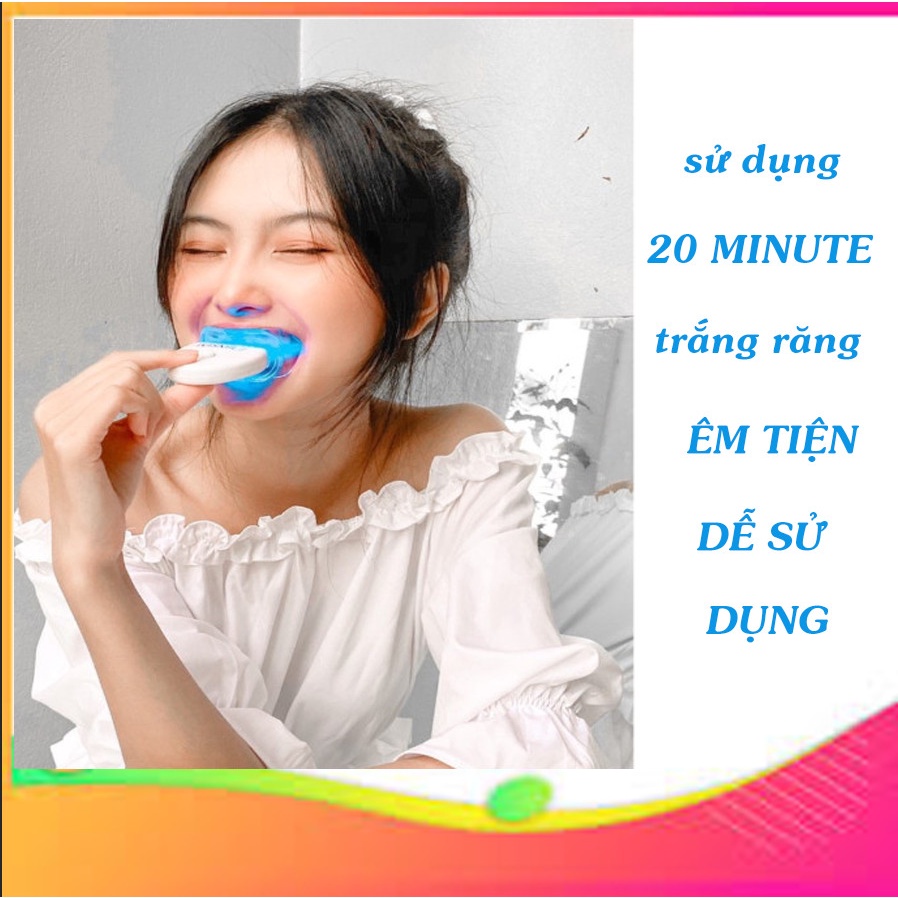 Full Combo + Quà🎁 +⚡25%] Bộ kit tẩy trắng răng tại nhà 20 minute - Made in USA