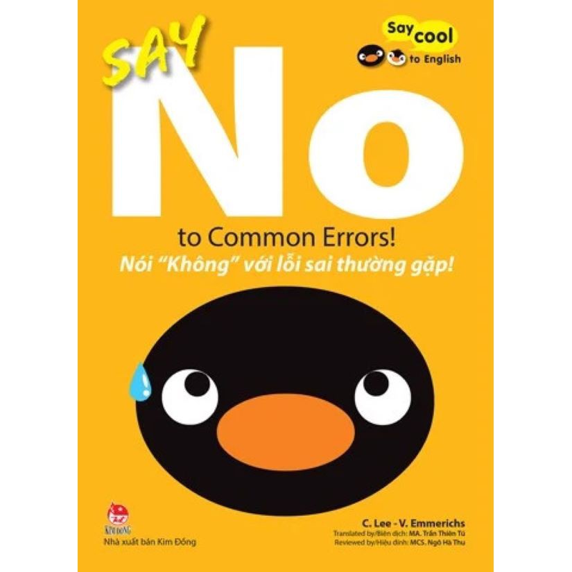 Sách - Say cool to English - Say No to Common Errors! - Nói “Không” với lỗi sai thường gặp!