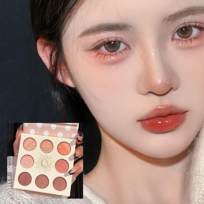 Bảng Phấn Mắt Chín Màu Tông Đất Lấp Lánh