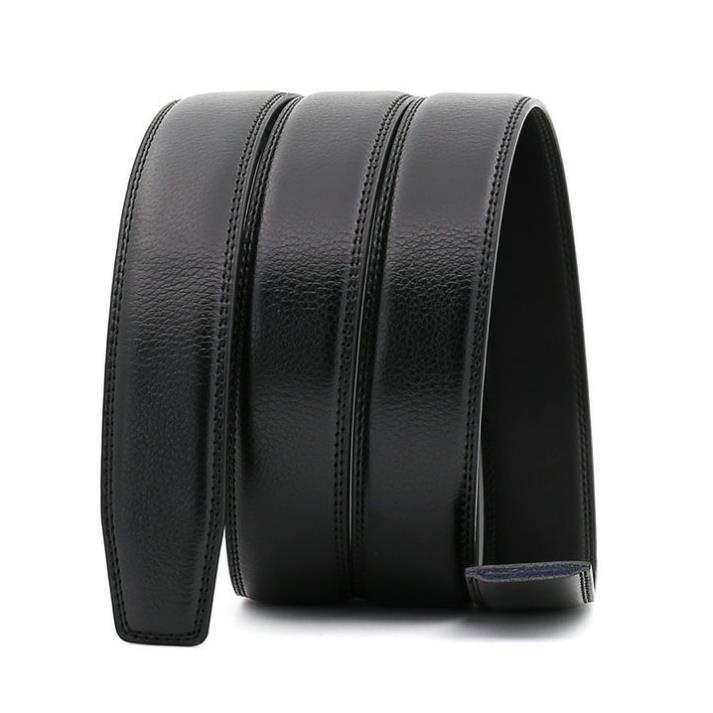 Dây Thắt Lưng Nam Da Bò Cao Cấp NUTUSHOP Không Đầu Khóa- NT01 Đẹp
