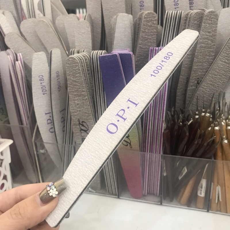 Dũa móng tay OPI viền đen