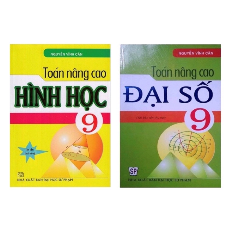 Sách - (Combo 2 cuốn) Toán Nâng Cao Đại Số - Hình Học 9