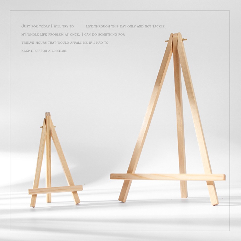 Set 10 Giá Đỡ Khung Tranh Mini Bằng Gỗ Để Bàn Tiện Dụng