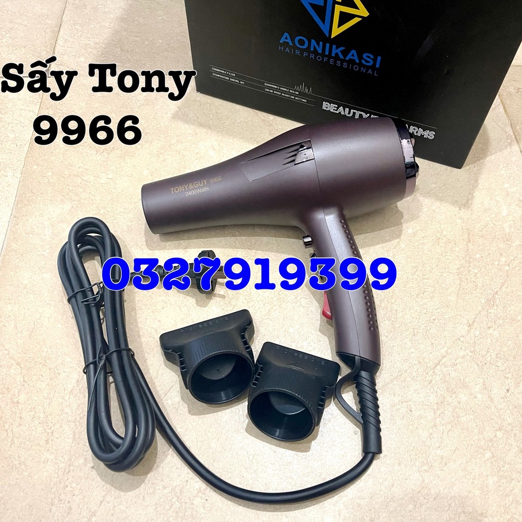 ✅Freeship✅ Máy sấy tóc cao cấp nóng lạnh TONYGUY 9966 2400W