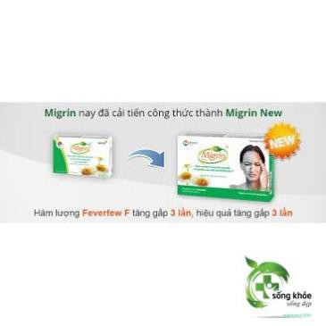 MIGRIN giảm đau nửa đầu [Chính Hãng] - giúp giảm đau nửa đầu và thiếu máu não mãn tính