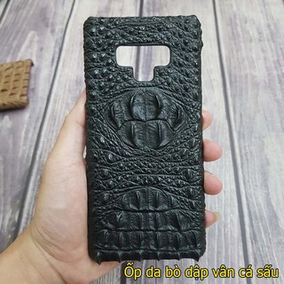 [XẢ HÀNG]ốp da samsung note 9/note 10/ S10 plus vân gù cá sấu cực chất