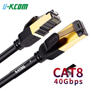 Cáp mạng u-kcom rj45 cat8 40gbps 2000mhz tốc độ cao tiện dụng