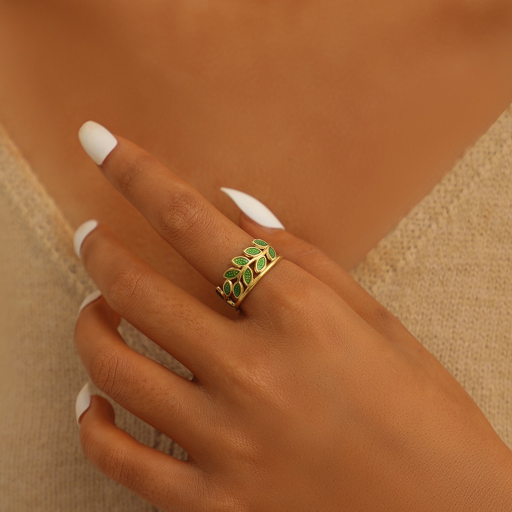 Nhẫn Hở Hình Hoa Thời Trang Dự Tiệc Cho Nữ