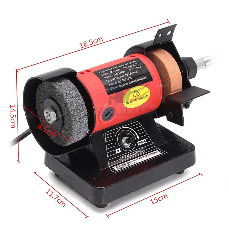Máy mài và đánh bóng mini 220v 200watt