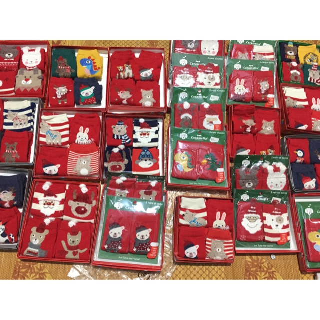 Tất Noel caramella 4 đôi