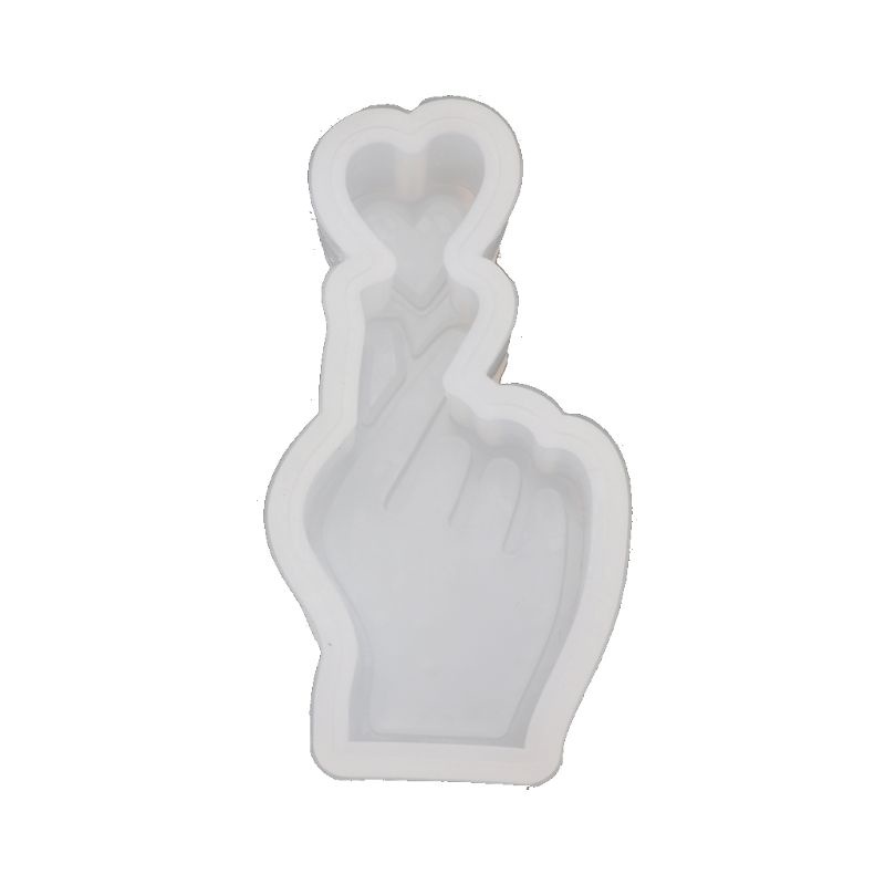 Khuôn Silicone Làm Bánh / Xà Phòng Hình Trái Tim