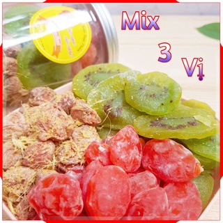 [Xuất Khẩu] Hộp 3 Vị Kiwi - Mơ Gừng - Đào Hồng [ LOẠI 1 ] Hũ 355G Thơm Ngon Nhiều Dinh Dưỡng Tốt Cho Mắt - Hệ Tiêu Hóa