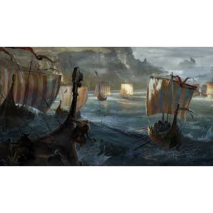 Đĩa game ps4 Vikings wolves of Midgard