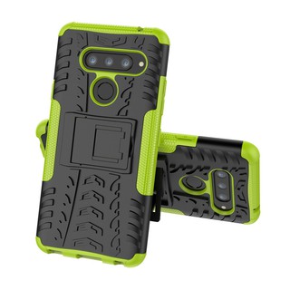 Case for LG V40 Kickstand Dual Armor with Stand Holder Shell
