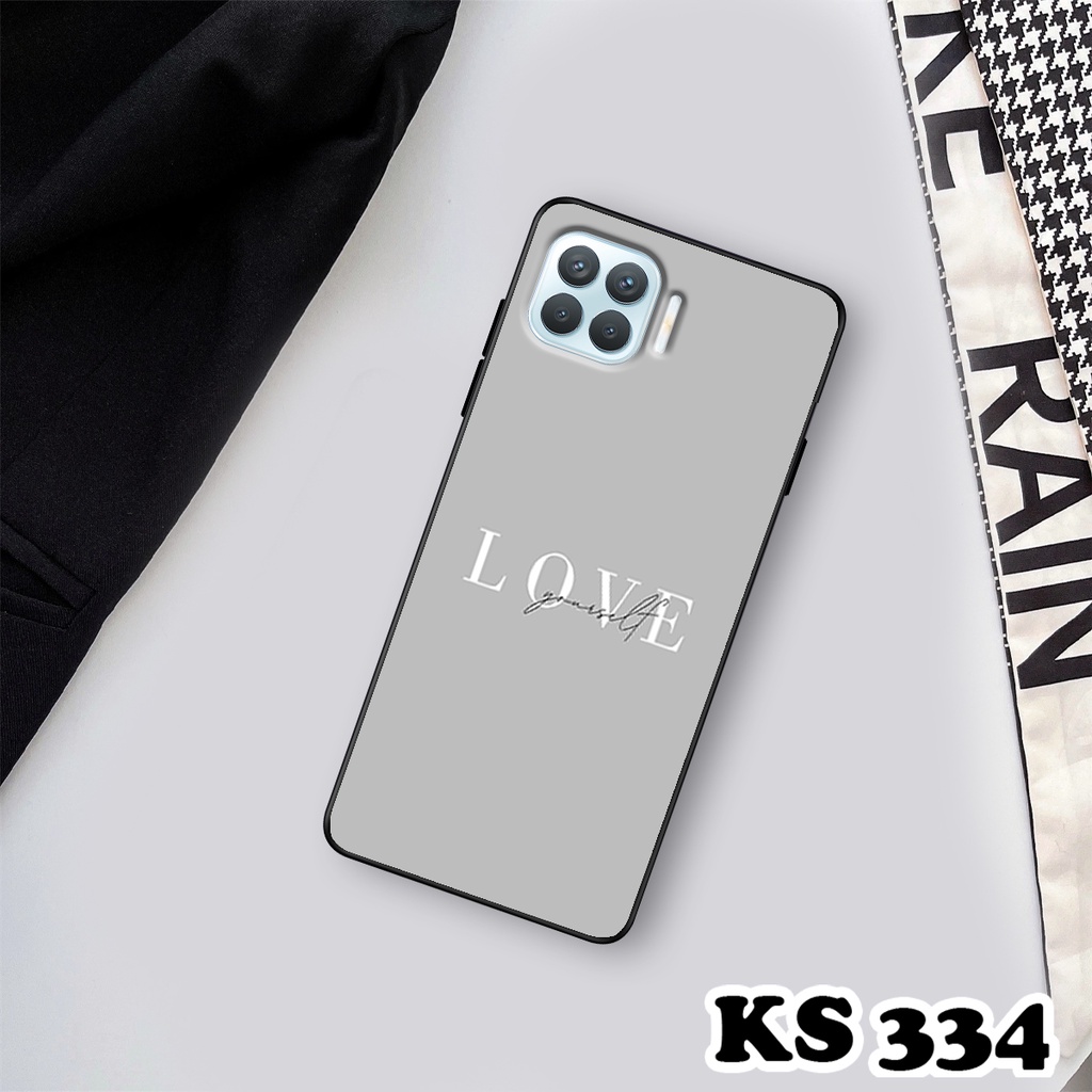 Ốp lưng Oppo A93 - Oppo A73 - Ốp in hình WordLove - Chất liệu TPU siêu bền