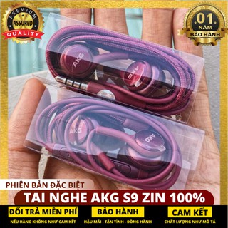 TAI AKG S9 MÀU ĐỎ MẬN ZIN BÓC MÁY - BẢO HÀNH 12 THÁNG