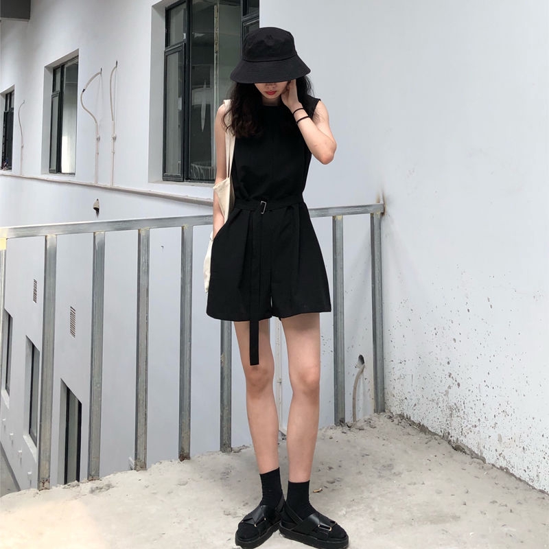 Bộ áo liền quần 235179Quần Short dáng rộng phong cách Hàn Quốc dễ phối đồ | BigBuy360 - bigbuy360.vn