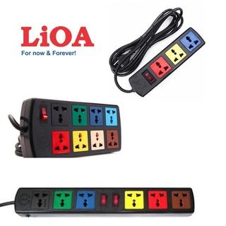 Ổ Cắm Điện LIOA Công Tắc, Dây Dài 3M / 5M 1000W Hàng Chính Hãng Các Loại