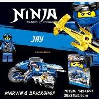 Lắp ráp Ninjago 7019: Xe máy moto đua của Jay và Lloyd