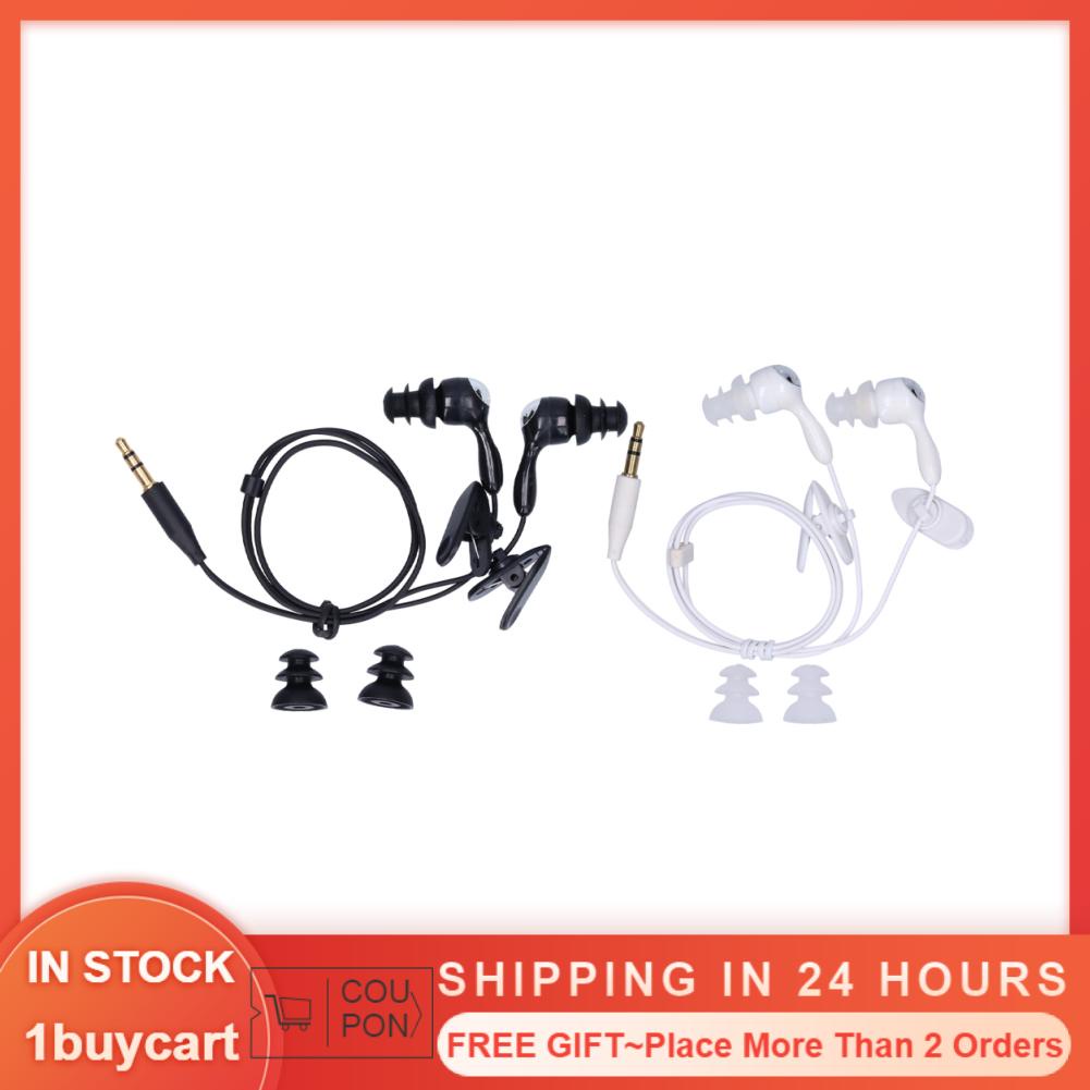 1buycart Tai nghe chống nước có dây đeo tai cho hoạt động bơi lội