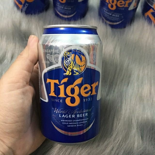 Bia lon Tiger 330ml - bán lẻ