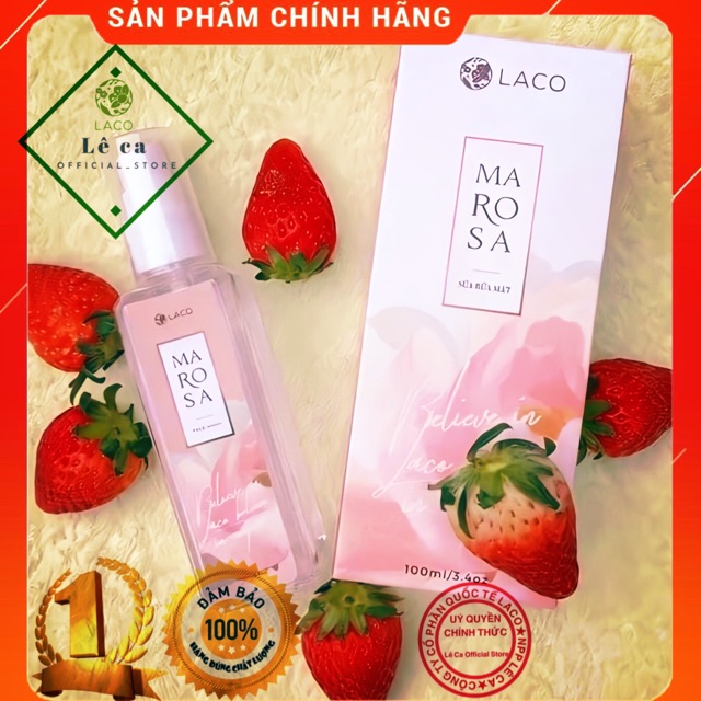 Sữa rửa mặt laco marosa- ngăn ngừa mụn-làm sạch và không gây khô da