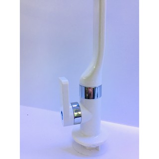 Vòi rửa chén âm chậu WATERTEC trắng WT007F