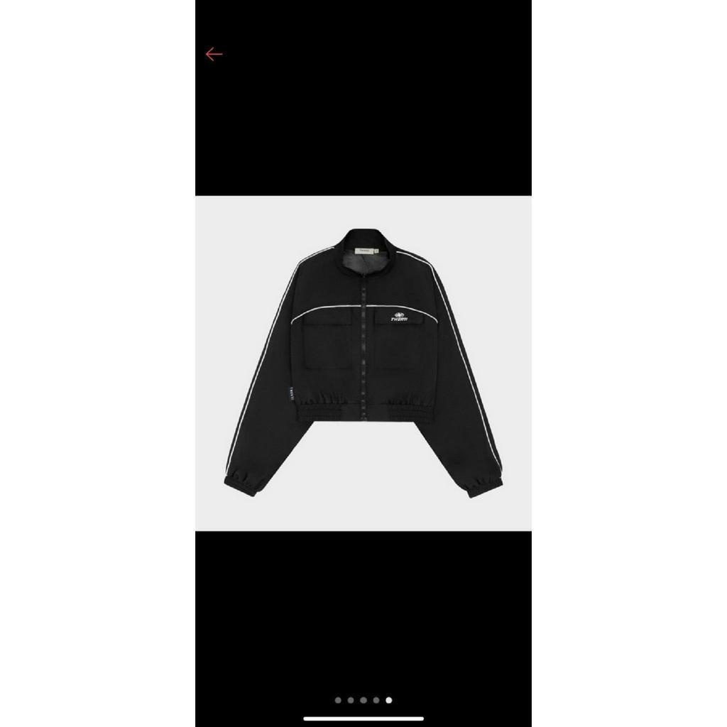 Áo Khoác Dù Cổ Đứng Form Croptop Chạy Sọc Mẫu Mới - ĐĂNG QUANG CLOTHER