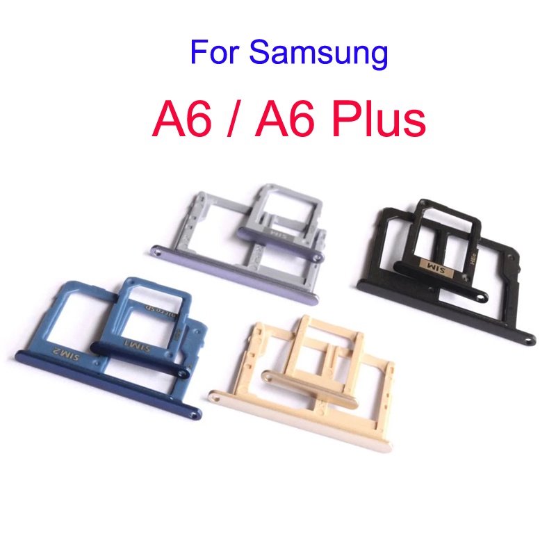 Khay đựng thẻ SIM cho Samsung A6 A6 Plus