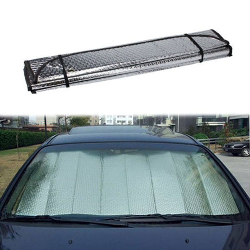 Tấm chắn nắng cho kính chắn gió phía trước xe hơi gập mở dễ dàng