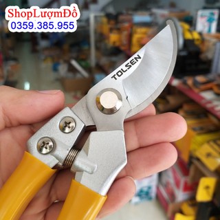 Kéo Cắt Cành Công Nghiệp 8 Inch 200mm Tolsen 31032 - Hàng xuất khẩu Châu Âu