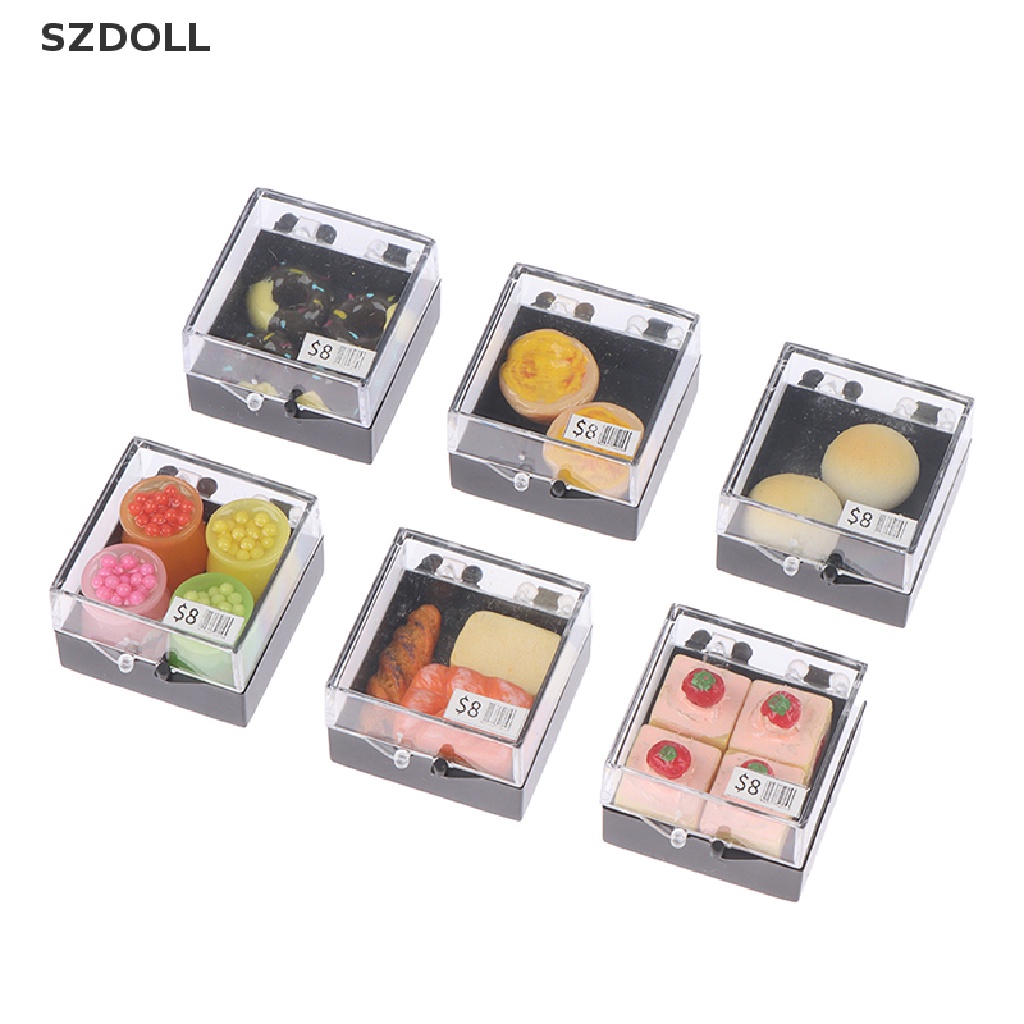 Mô Hình Món Tráng Miệng Trang Trí Nhà Búp Bê Tỉ Lệ 1: 12