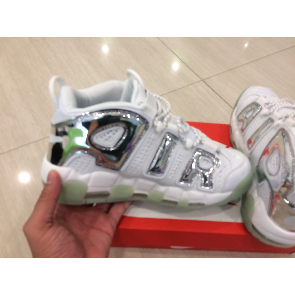 GIÀY THỂ THAO NIKE AIR MORE UPTEMPO MẦU TRẮNG SỮA