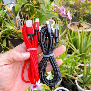 cáp sạc dây dù đầu Micro/Lightning