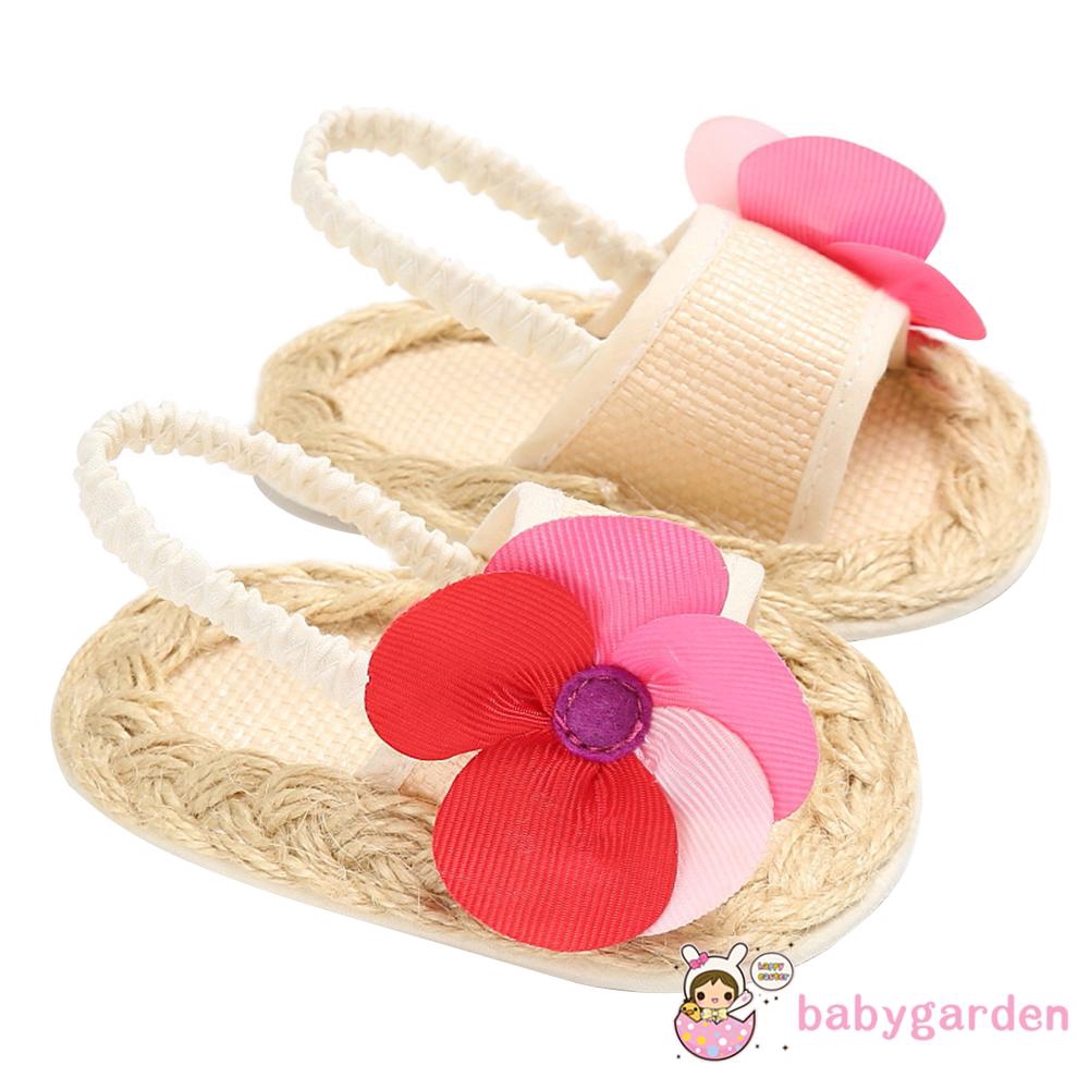 [Mã FASHIONCB154 giảm 10K đơn bất kỳ ] Giày Sandal Cói Đế Mềm Chống Trượt Cho Bé Gái