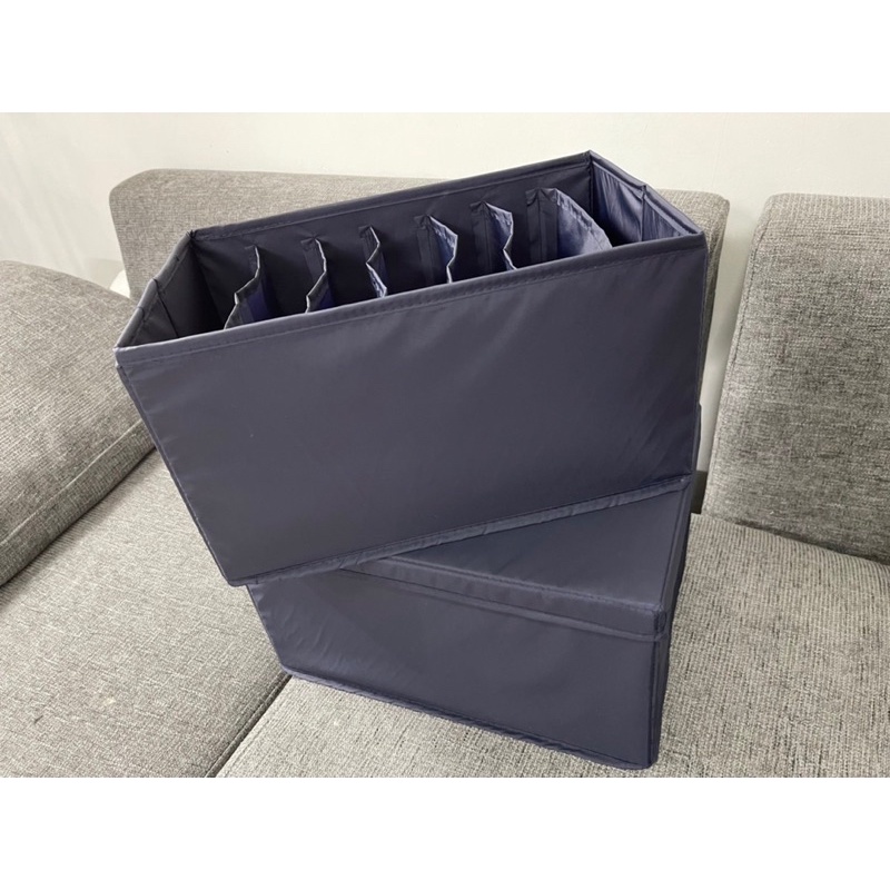 Thùng Đựng Đồ Chia Ngăn MIMO FURNITURE Hộp Vải Có Nắp Gấp Gọn Tiện Dụng Để Quần Áo