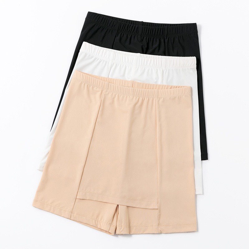 Quần Trong Váy,Quần An Toàn Mặc Không Lộ Đường Viền Giữ Form Váy - Cotton Co Giãn 4 Chiều
