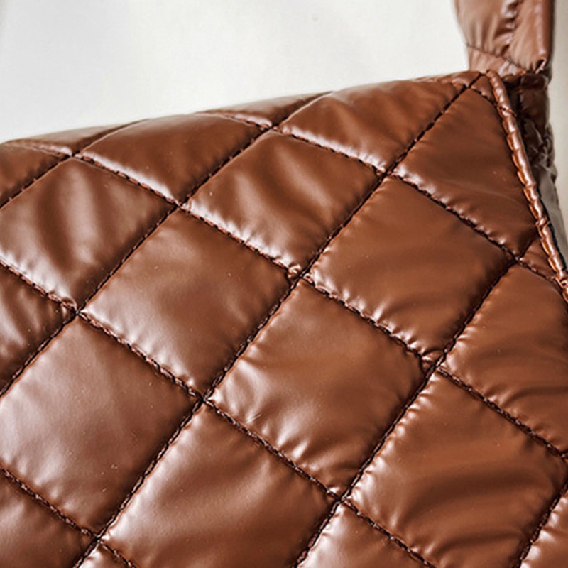 Túi Xách Đeo Dưới Cánh Tay Hình Vuông Bằng Nylon Màu Trơn Kiểu Retro ONERI