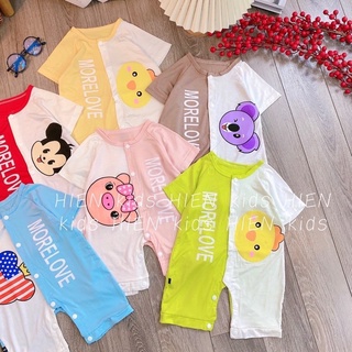 Body cộc /ngắn Minky Mom cho bé chất thun lạnh mát mặc mùa hè