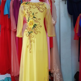 Áo dài mẹ,bà sui