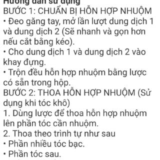 Nhuộm thảo dược hàn quốc