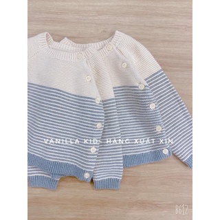 Áo len kẻ Gap dư xịn cho bé