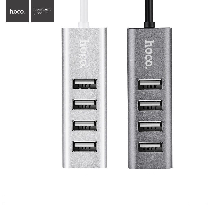 Hub chia 4 cổng USB Hoco HB1 Bảo Hành chính hãng 12T (LA77104)