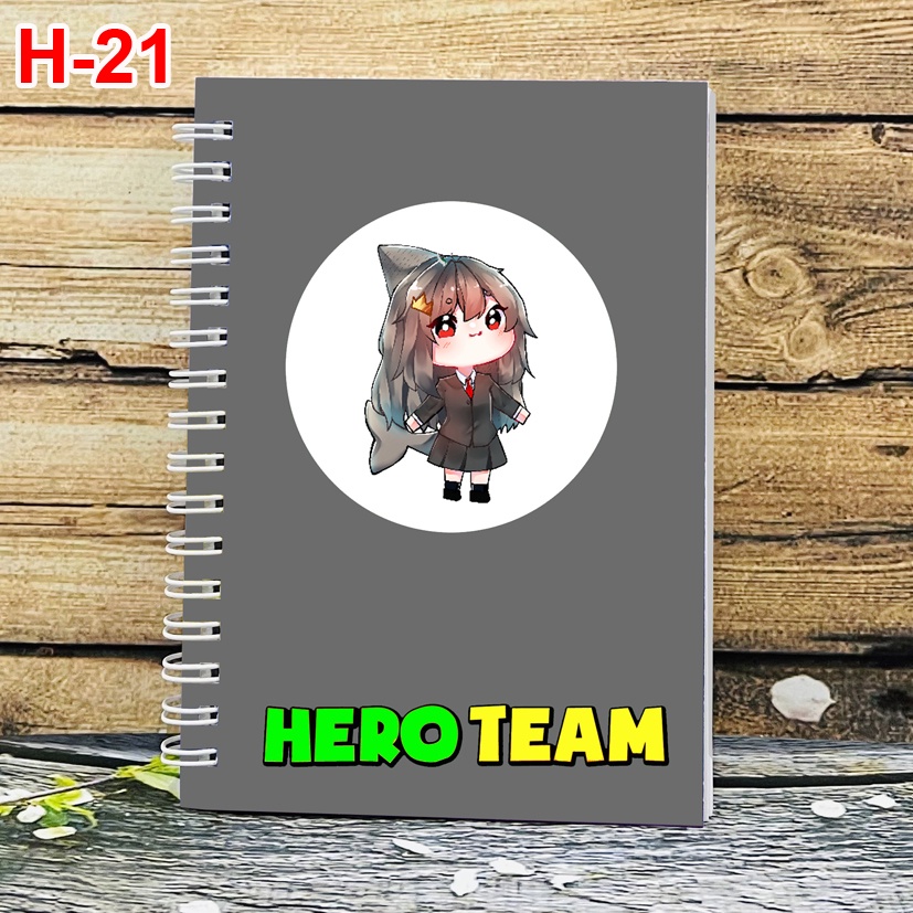 Sổ tay lò xo Hero Team (nhiều mẫu)